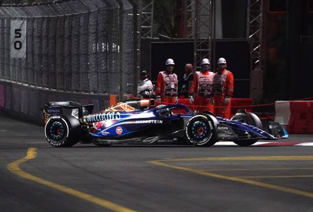 16.11.2023, Las Vegas Street Circuit, Las Vegas, FORMULA 1 HEINEKEN SILVER LAS VEGAS GRAND PRIX 2023 ,im Bild Alexander Albon (GBR), Williams Racing Las Vegas Las Vegas Street Circuit United States