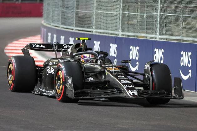 Guanyu Zhou (Alfa Romeo), 2. Freies Training, Grosser Preis von Las Vegas, Motorsport, Herren, Formel 1, 17.11.2023 Las Vegas Nevada USA
