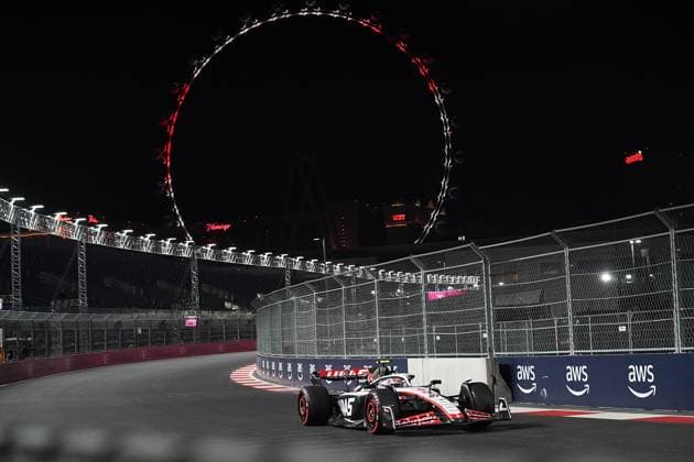 FORMULA 1 HEINEKEN SILVER LAS VEGAS GRAND PRIX 2023 17.11.2023, Las Vegas Street Circuit, Las Vegas, FORMULA 1 HEINEKEN SILVER LAS VEGAS GRAND PRIX 2023 ,im Bild Nico Hülkenberg (DEU), MoneyGram Haas F1 Team