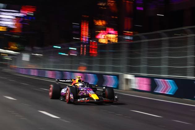 11 Sergio Perez (MEX, Oracle Red Bull Racing), F1 Grand Prix of Las Vegas at Las Vegas Strip Circuit on November 17, 2023 in Las Vegas, United States of America. (Photo by HOCH ZWEI) Las Vegas United States of America