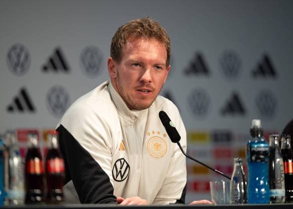 Fussball, Herren, Saison 2023 2024, Länderspiel in Berlin, Deutschland - Türkei, Pressekonferenz am Tag vor dem Spiel, Trainer Julian Nagelsmann (Deutschland), 17.11. 2023, Copyright: xSebastianxRäppold MatthiasxKochx