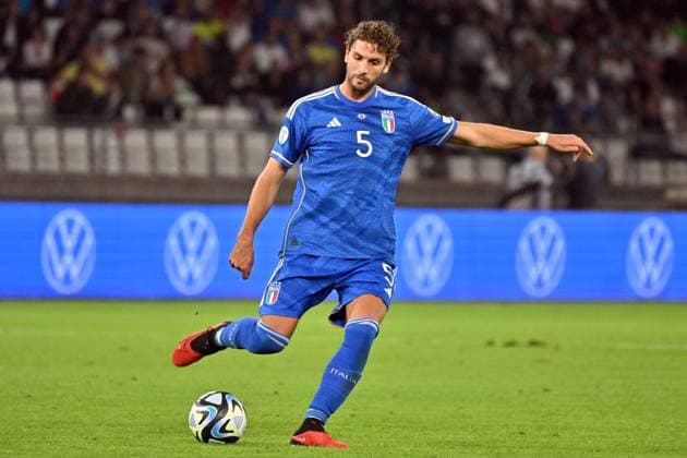 IPP20231014 Football - soccer: UEFA EURO, EM, Europameisterschaft,Fussball 2024, Qualifying Round Group C, Italy - Malta, Manuel Locatelli (Verwendung nur in Deutschland - GERMANY ONLY) *** IPP20231014 Football soccer UEFA EURO 2024, Qualifying Round Group C, Italy Malta, Manuel Locatelli Use only in Germany GERMANY ONLY 