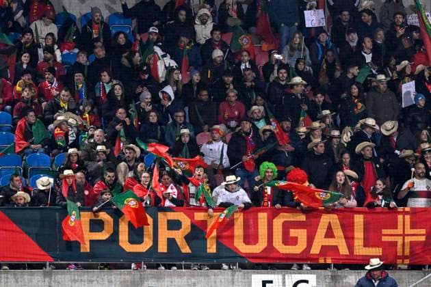Portugal Fans, Liechtenstein - Portugal, European Qualifiers, Fussball, 16.11.2023