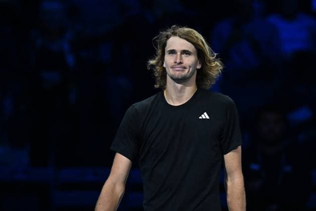 Nitto ATP, Tennis Herren Finals - Turin Alexander Zverev (GER) during his third round match at the 2023 Nitto ATP Finals in Turin, Italy on November 17, 2023. Photo by Corinne Dubreuil ABACAPRESS.COM Turin Italy  Copyright: xDubreuilxCorinne ABACAx