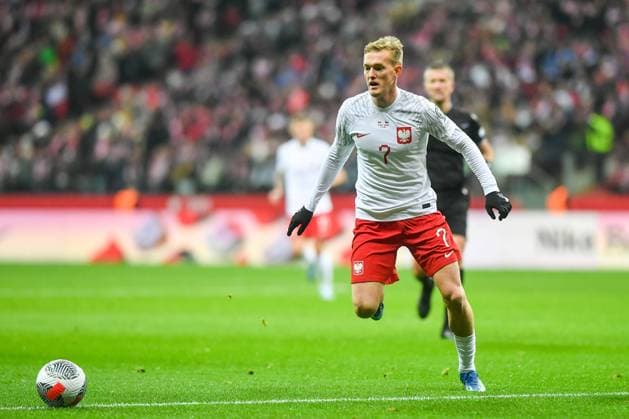 WARSZAWA 17.11.2023 MECZ 8. KOLEJKA ELIMINACJE DO MISTRZOSTW EUROPY 2024 GRUPA E: POLSKA - CZECHY --- QUALIFICATION FOR UEFA EURO, EM, Europameisterschaft,Fussball 2024 MATCH GROUP E IN WARSAW: POLAND - CZECH REPUBLIC KAROL SWIDERSKI FOT. JACEK PRONDZYNSKI FOTOPYK NEWSPIX.PL --- Newspix.pl  231117JAC089