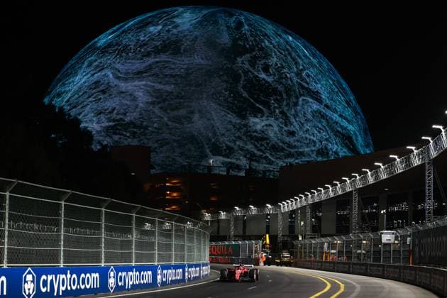 16 Charles Leclerc (MCO, Scuderia Ferrari), F1 Grand Prix of Las Vegas at Las Vegas Strip Circuit on November 18, 2023 in Las Vegas, United States of America. (Photo by HOCH ZWEI) Las Vegas United States of America