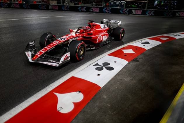 Sport Bilder des Tages 16 Charles Leclerc (MCO, Scuderia Ferrari), F1 Grand Prix of Las Vegas at Las Vegas Strip Circuit on November 18, 2023 in Las Vegas, United States of America. (Photo by HOCH ZWEI) Las Vegas United States of America