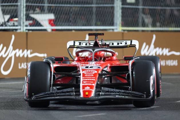 Charles Leclerc (Ferrari), Qualifying, Grosser Preis von Las Vegas, Motorsport, Herren, Formel 1, 18.11.2023 Las Vegas Nevada USA