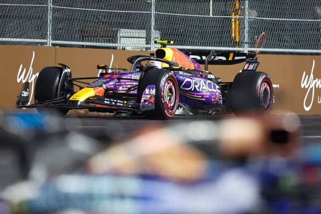 Sergio Perez (Red Bull), Qualifying, Grosser Preis von Las Vegas, Motorsport, Herren, Formel 1, 18.11.2023 Las Vegas Nevada USA