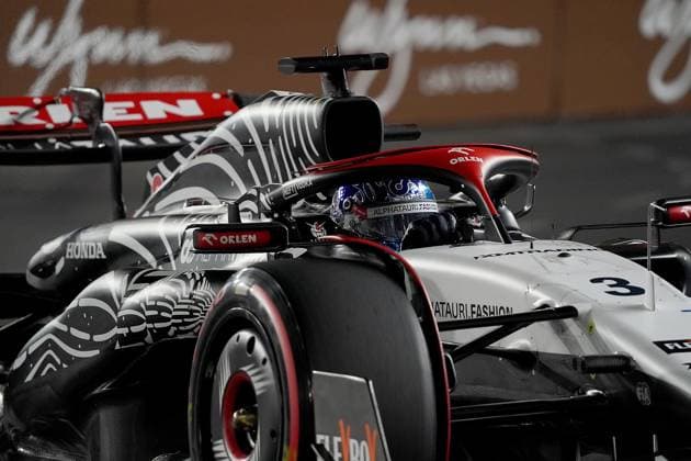 FORMULA 1 HEINEKEN SILVER LAS VEGAS GRAND PRIX 2023 18.11.2023, Las Vegas Street Circuit, Las Vegas, FORMULA 1 HEINEKEN SILVER LAS VEGAS GRAND PRIX 2023 ,im Bild Daniel Ricciardo (AUS), Scuderia AlphaTauri