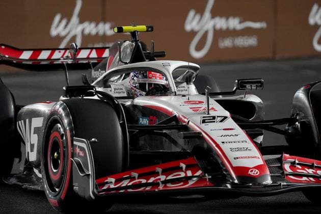 FORMULA 1 HEINEKEN SILVER LAS VEGAS GRAND PRIX 2023 18.11.2023, Las Vegas Street Circuit, Las Vegas, FORMULA 1 HEINEKEN SILVER LAS VEGAS GRAND PRIX 2023 ,im Bild Nico Hülkenberg (DEU), MoneyGram Haas F1 Team