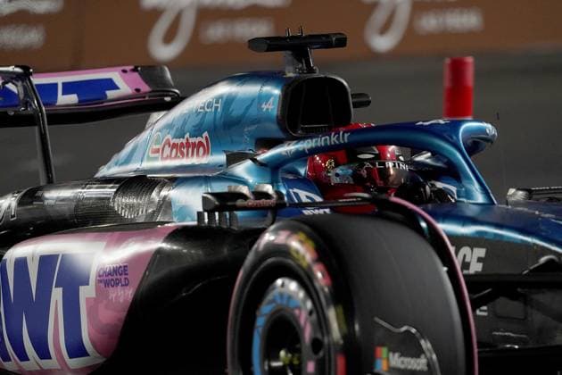 FORMULA 1 HEINEKEN SILVER LAS VEGAS GRAND PRIX 2023 18.11.2023, Las Vegas Street Circuit, Las Vegas, FORMULA 1 HEINEKEN SILVER LAS VEGAS GRAND PRIX 2023 ,im Bild Esteban Ocon (FRA), BWT Alpine F1 Team