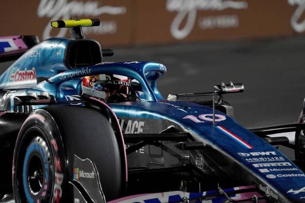 FORMULA 1 HEINEKEN SILVER LAS VEGAS GRAND PRIX 2023 18.11.2023, Las Vegas Street Circuit, Las Vegas, FORMULA 1 HEINEKEN SILVER LAS VEGAS GRAND PRIX 2023 ,im Bild Pierre Gasly (FRA), BWT Alpine F1 Team