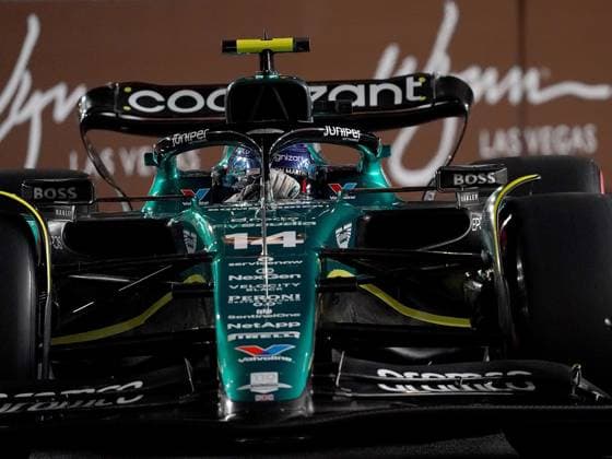 FORMULA 1 HEINEKEN SILVER LAS VEGAS GRAND PRIX 2023 18.11.2023, Las Vegas Street Circuit, Las Vegas, FORMULA 1 HEINEKEN SILVER LAS VEGAS GRAND PRIX 2023 ,im Bild Fernando Alonso (ESP), Aston Martin Aramco Cognizant Formula One Team