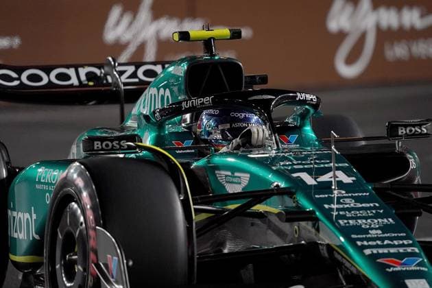 FORMULA 1 HEINEKEN SILVER LAS VEGAS GRAND PRIX 2023 18.11.2023, Las Vegas Street Circuit, Las Vegas, FORMULA 1 HEINEKEN SILVER LAS VEGAS GRAND PRIX 2023 ,im Bild Fernando Alonso (ESP), Aston Martin Aramco Cognizant Formula One Team