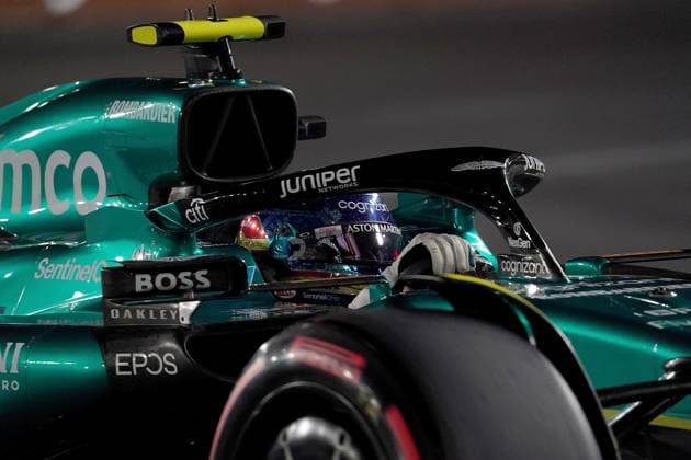 FORMULA 1 HEINEKEN SILVER LAS VEGAS GRAND PRIX 2023 18.11.2023, Las Vegas Street Circuit, Las Vegas, FORMULA 1 HEINEKEN SILVER LAS VEGAS GRAND PRIX 2023 ,im Bild Fernando Alonso (ESP), Aston Martin Aramco Cognizant Formula One Team