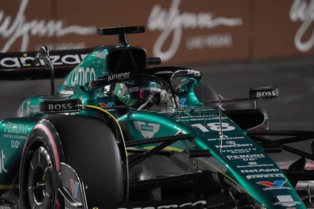 FORMULA 1 HEINEKEN SILVER LAS VEGAS GRAND PRIX 2023 18.11.2023, Las Vegas Street Circuit, Las Vegas, FORMULA 1 HEINEKEN SILVER LAS VEGAS GRAND PRIX 2023 ,im Bild Lance Stroll (CAN), Aston Martin Aramco Cognizant Formula One Team