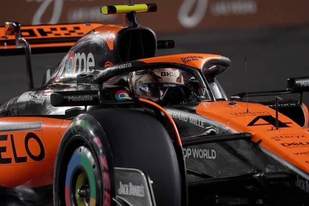 FORMULA 1 HEINEKEN SILVER LAS VEGAS GRAND PRIX 2023 18.11.2023, Las Vegas Street Circuit, Las Vegas, FORMULA 1 HEINEKEN SILVER LAS VEGAS GRAND PRIX 2023 ,im Bild Lando Norris (GBR), McLaren F1 Team