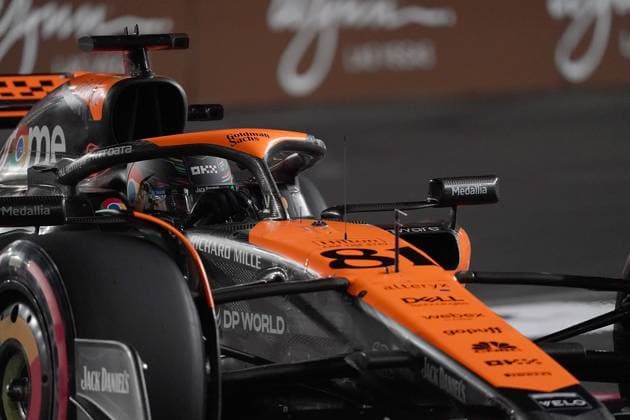 FORMULA 1 HEINEKEN SILVER LAS VEGAS GRAND PRIX 2023 18.11.2023, Las Vegas Street Circuit, Las Vegas, FORMULA 1 HEINEKEN SILVER LAS VEGAS GRAND PRIX 2023 ,im Bild Oscar Piastri (AUS), McLaren F1 Team