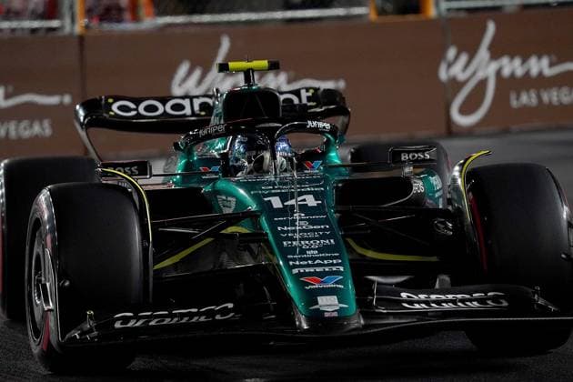 FORMULA 1 HEINEKEN SILVER LAS VEGAS GRAND PRIX 2023 18.11.2023, Las Vegas Street Circuit, Las Vegas, FORMULA 1 HEINEKEN SILVER LAS VEGAS GRAND PRIX 2023 ,im Bild Fernando Alonso (ESP), Aston Martin Aramco Cognizant Formula One Team