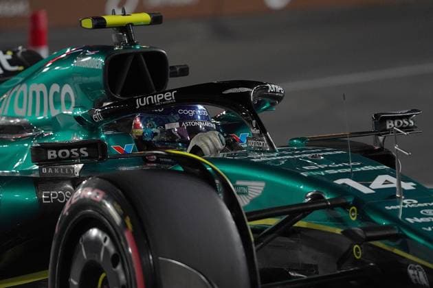 FORMULA 1 HEINEKEN SILVER LAS VEGAS GRAND PRIX 2023 18.11.2023, Las Vegas Street Circuit, Las Vegas, FORMULA 1 HEINEKEN SILVER LAS VEGAS GRAND PRIX 2023 ,im Bild Fernando Alonso (ESP), Aston Martin Aramco Cognizant Formula One Team