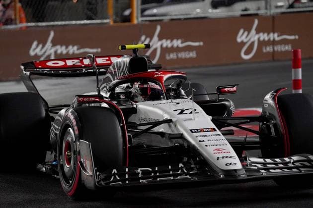 FORMULA 1 HEINEKEN SILVER LAS VEGAS GRAND PRIX 2023 18.11.2023, Las Vegas Street Circuit, Las Vegas, FORMULA 1 HEINEKEN SILVER LAS VEGAS GRAND PRIX 2023 ,im Bild Yuki Tsunoda (JPN), Scuderia AlphaTauri