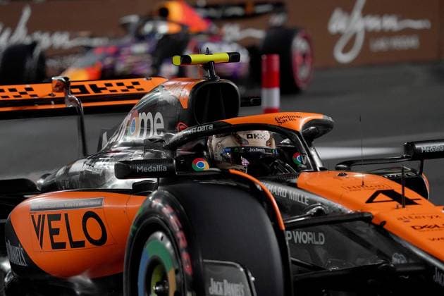 FORMULA 1 HEINEKEN SILVER LAS VEGAS GRAND PRIX 2023 18.11.2023, Las Vegas Street Circuit, Las Vegas, FORMULA 1 HEINEKEN SILVER LAS VEGAS GRAND PRIX 2023 ,im Bild Lando Norris (GBR), McLaren F1 Team