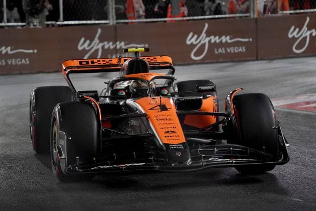 FORMULA 1 HEINEKEN SILVER LAS VEGAS GRAND PRIX 2023 18.11.2023, Las Vegas Street Circuit, Las Vegas, FORMULA 1 HEINEKEN SILVER LAS VEGAS GRAND PRIX 2023 ,im Bild Lando Norris (GBR), McLaren F1 Team