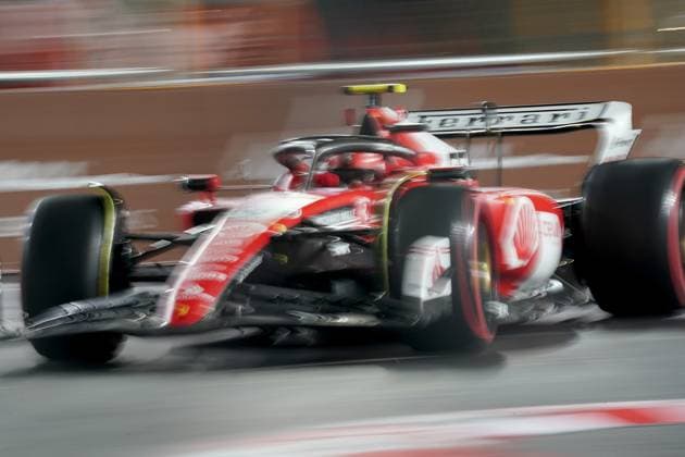 FORMULA 1 HEINEKEN SILVER LAS VEGAS GRAND PRIX 2023 18.11.2023, Las Vegas Street Circuit, Las Vegas, FORMULA 1 HEINEKEN SILVER LAS VEGAS GRAND PRIX 2023 ,im Bild Carlos Sainz Jr. (ESP), Scuderia Ferrari