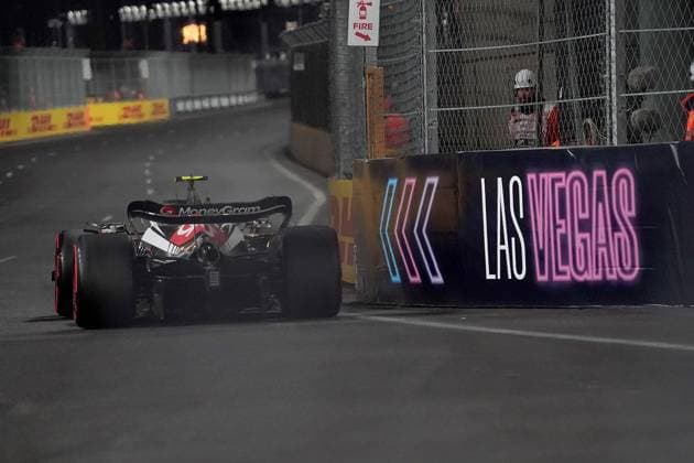 FORMULA 1 HEINEKEN SILVER LAS VEGAS GRAND PRIX 2023 18.11.2023, Las Vegas Street Circuit, Las Vegas, FORMULA 1 HEINEKEN SILVER LAS VEGAS GRAND PRIX 2023 ,im Bild Nico Hülkenberg (DEU), MoneyGram Haas F1 Team