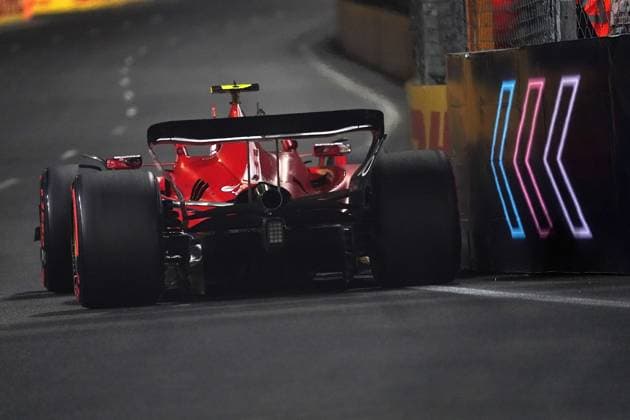 FORMULA 1 HEINEKEN SILVER LAS VEGAS GRAND PRIX 2023 18.11.2023, Las Vegas Street Circuit, Las Vegas, FORMULA 1 HEINEKEN SILVER LAS VEGAS GRAND PRIX 2023 ,im Bild Carlos Sainz Jr. (ESP), Scuderia Ferrari