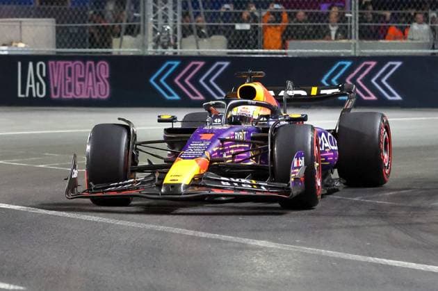 Max Verstappen (Red Bull), Qualifying, Grosser Preis von Las Vegas, Motorsport, Herren, Formel 1, 18.11.2023 Las Vegas Nevada USA