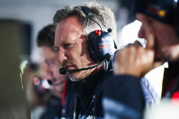 HORNER Christian (gbr), Team Principal of Red Bull Racing, portrait during the 2023 Formula 1 Heineken Silver Las Vegas Grand Prix, 21th round of the 2023 Formula One World Championship, WM, Weltmeisterschaft from November 17 to 19, 2023 on the Las Vegas Strip Circuit, in Las Vegas, USA - F1 - LAS VEGAS GRAND PRIX 2023 DPPI Panoramic  00123046_AV6_6726