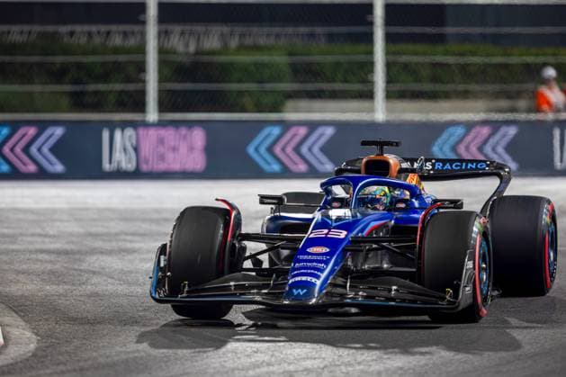 November 18, 2023, Las Vegas, Nevada, USA: Alexander Albon (IND) Williams FW45..during FORMULA 1 HEINEKEN SILVER LAS VEGAS GRAND PRIX 2023 - Nov 17 to 19 2023 Las Vega, Nevada, USA Las Vegas USA - ZUMAm217 20231118_zsp_m217_010 Copyright: xAlessioxDexMarcox
