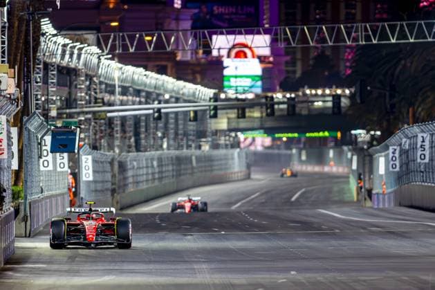 November 18, 2023, Las Vegas, Nevada, USA: Carlos Sainz (SPA) Ferrari SF-23..during FORMULA 1 HEINEKEN SILVER LAS VEGAS GRAND PRIX 2023 - Nov 17 to 19 2023 Las Vega, Nevada, USA Las Vegas USA - ZUMAm217 20231118_zsp_m217_014 Copyright: xAlessioxDexMarcox