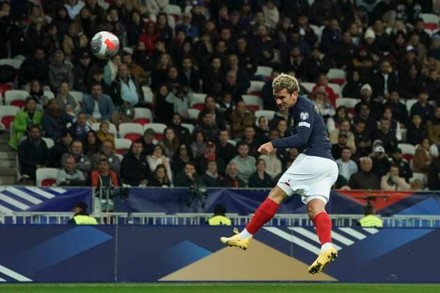 Antoine Griezmann (France) FOOTBALL : France vs Gibraltar - Match de qualification pour les Championnats d Europe de l UEFA - Nice - 18 11 2023 NorbertScanella Panoramic 