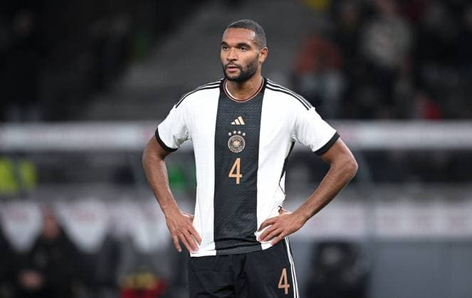FUSSBALL INTERNATIONAL Testspiel in Berlin Deutschland - Tuerkei 18.11.2023 Jonathan Tah (Deutschland) nachdenklich