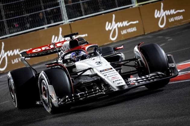 LAS VEGAS - Daniel Ricciardo (AlphaTauri) during the Las Vegas Formula 1 Grand Prix at the Las Vegas Strip Circuit in Nevada. ANP SEM VAN DER WAL F1 Grand Prix of Las Vegas 2022 23 xVIxANPxSportx xxANPxIVx 484232521 originalFilename: 484232521.jpg