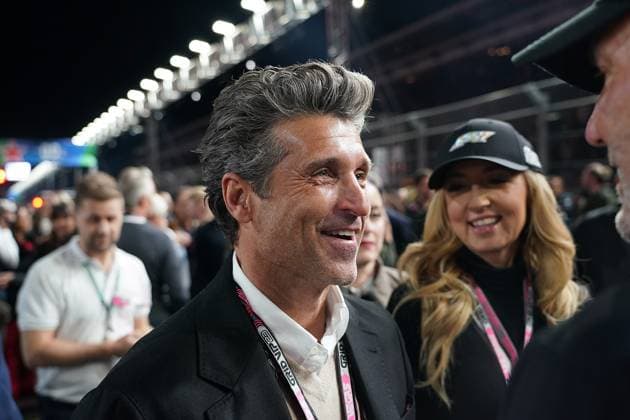 18.11.2023, Las Vegas Street Circuit, Las Vegas, FORMULA 1 HEINEKEN SILVER LAS VEGAS GRAND PRIX 2023 ,im Bild US Schauspieler Patrick Dempsey. Las Vegas Las Vegas Street Circuit United States