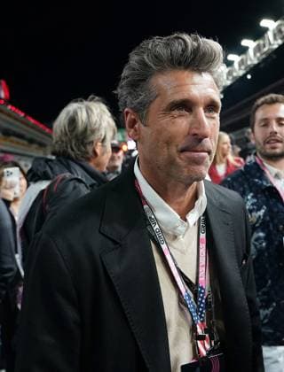 18.11.2023, Las Vegas Street Circuit, Las Vegas, FORMULA 1 HEINEKEN SILVER LAS VEGAS GRAND PRIX 2023 ,im Bild US Schauspieler Patrick Dempsey. Las Vegas Las Vegas Street Circuit United States
