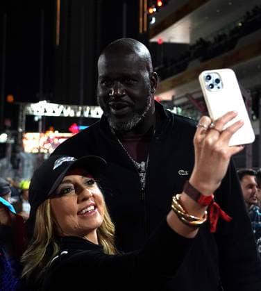 FORMULA 1 HEINEKEN SILVER LAS VEGAS GRAND PRIX 2023 18.11.2023, Las Vegas Street Circuit, Las Vegas, FORMULA 1 HEINEKEN SILVER LAS VEGAS GRAND PRIX 2023 ,im Bild Basketballer Shaquille O™Neal