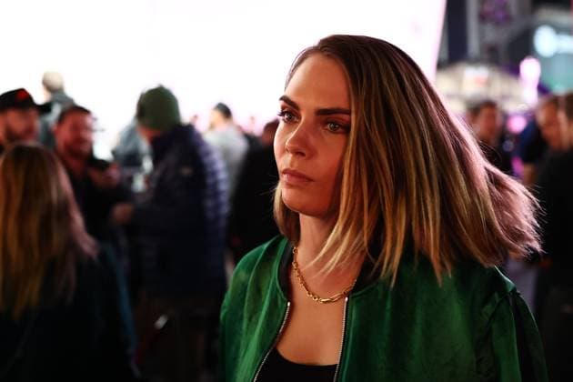 F1 Las Vegas Grand Prix 2023 Cara Delevingne ahead of the Formula 1 Las Vegas Grand Prix at Las Vegas Strip Circuit in Las Vegas, United States on November 18, 2023. Las Vegas United States  Copyright: xJakubxPorzyckix originalFilename:porzycki-f1lasveg231118_npGEm.jpg