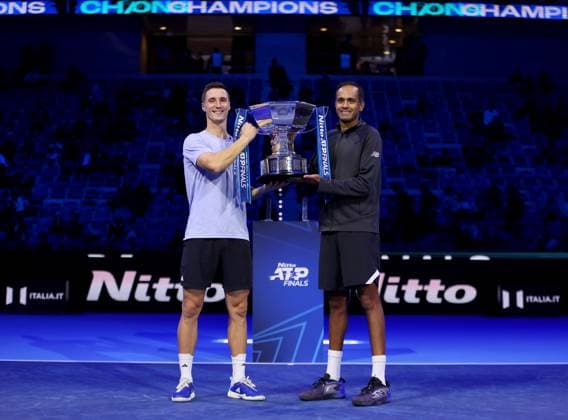 Nitto ATP, Tennis Herren Finals, Day Eight, Tennis, Turin, Italy - 19 Nov 2023  Copyright: xEllaxLing Shutterstockx 14207446d