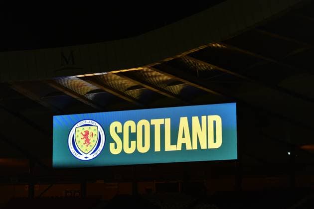 Scotland v Norway UEFA EURO, EM, Europameisterschaft,Fussball 2024 Qualifiers General view of the screen reading scotland during the UEFA Euro 2024 Qualifiers Group A match at Hampden Park, Glasgow Copyright: xJamiexJohnstonx FIL-19268-0019 UK Newspapers OUT