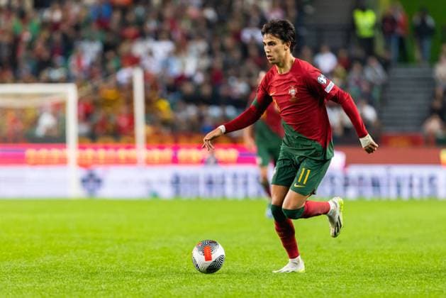 November 19, 2023, Lisbon, Portugal: Joao Felix of Portugal in action during the Euro 2024 qualifying match between Portugal and Iceland at Alvalade Stadium. .Final score; Portugal 2:0 Iceland. Lisbon Portugal - ZUMAs197 20231119_aaa_s197_101 Copyright: xHugoxAmaralx