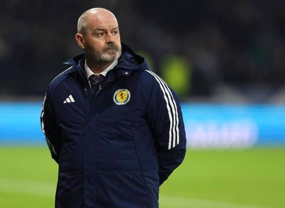 Football - 2024 UEFA European Championships - Qualifying - Group A - Scotland vs Norway - Hampden Park - Sunday 19th November 2023 Scotland manager Steve Clarke is seen before the game 
