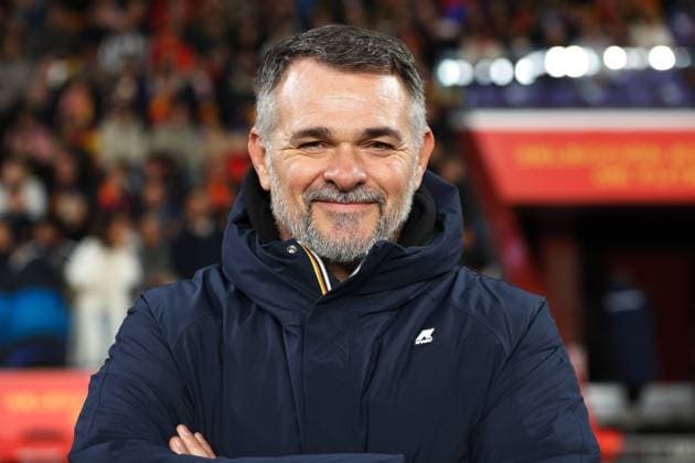Willy Sagnol (GEO), NOVEMBER 19, 2023 - Football Soccer : UEFA European Championship, EM, Europameisterschaft 2024 Qualifying round group A match between Spain 3-1 Georgia at the Estadio Jose Zorrilla in Valladolid, Spain. Noxthirdxpartyxsales  (236203602)