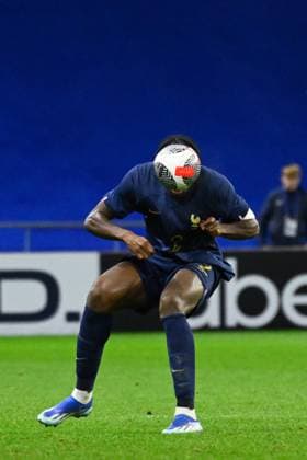 Toure Isaak ( 22 - France ) during the match between France and South Korea U21, U 21 at Stade Oceane on November 20, 2023 in Le Havre, France. ( Photo by federico pestellini panoramic ) - FOOTBALL : France vs Coree du Sud Espoirs - Le Havre - 20 11 2023 FedericoPestellini Panoramic 