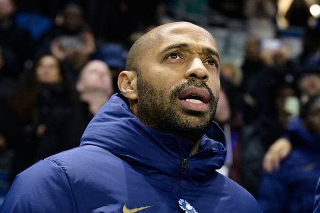THIERRY HENRY ( coach France ) during the match between France and South Korea U21, U 21 at Stade Oceane on November 20, 2023 in Le Havre, France. ( Photo by federico pestellini panoramic ) - FOOTBALL : France vs Coree du Sud Espoirs - Le Havre - 20 11 2023 FedericoPestellini Panoramic 