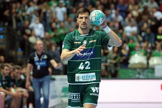 20.11.2023, xovx, Handball Liqui-Moly Handball Bundesliga, HSG Wetzlar - VfL Gummersbach Nemanja Zelenovic (HSG Wetzlar) Wetzlar Buderus-Arena Hessen Deutschland (DE) *** 20 11 2023, xovx, Handball Liqui Moly Handball Bundesliga, HSG Wetzlar VfL Gummersbach Nemanja Zelenovic HSG Wetzlar Wetzlar Buderus Arena Hessen Germany EN